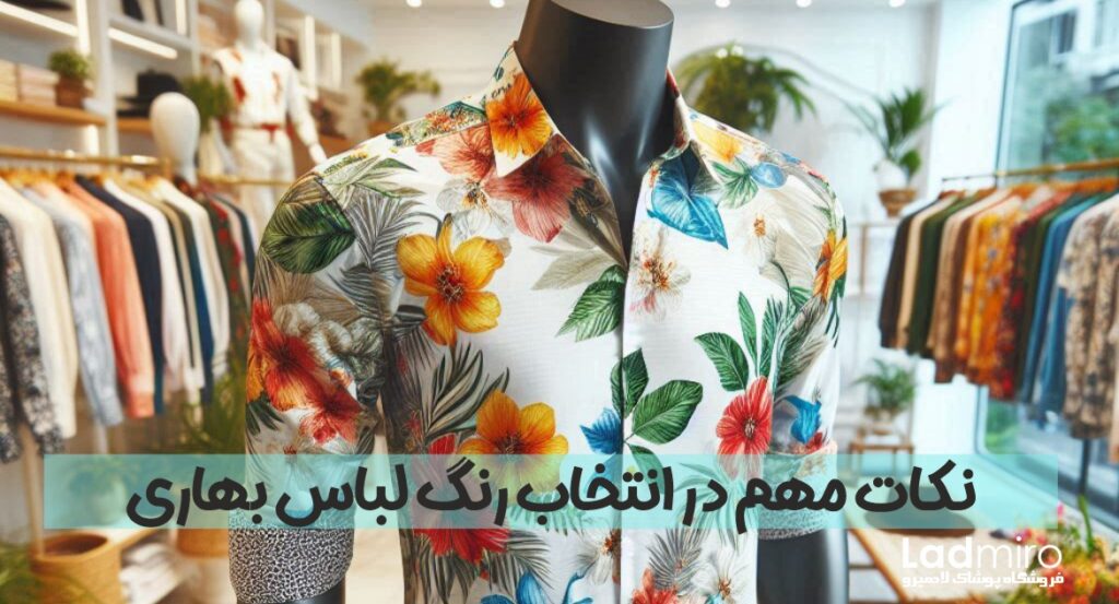 نکات مهم در انتخاب رنگ لباس بهاری